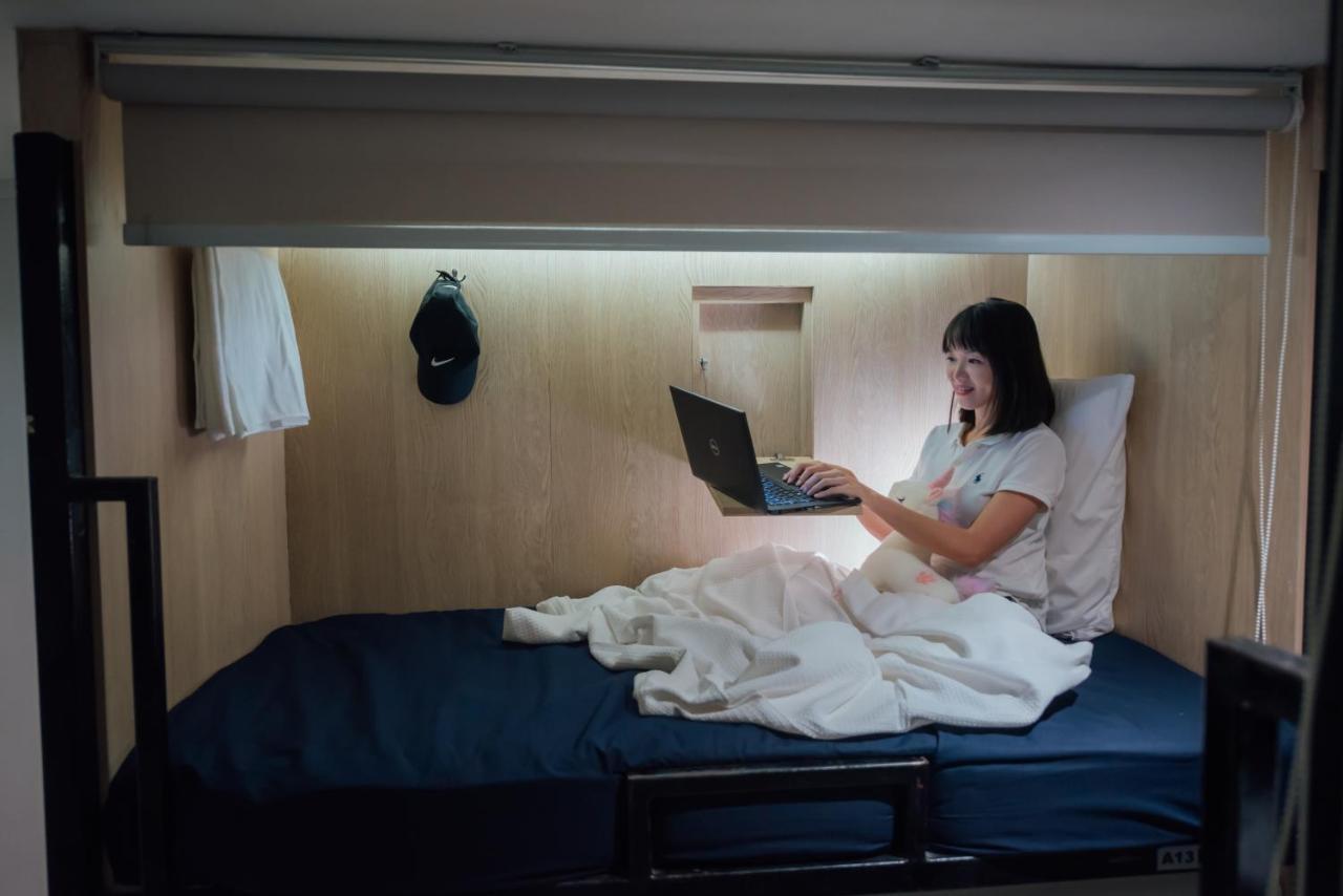 Bluewaters Pods @ Bugis Hostel Szingapúr Kültér fotó